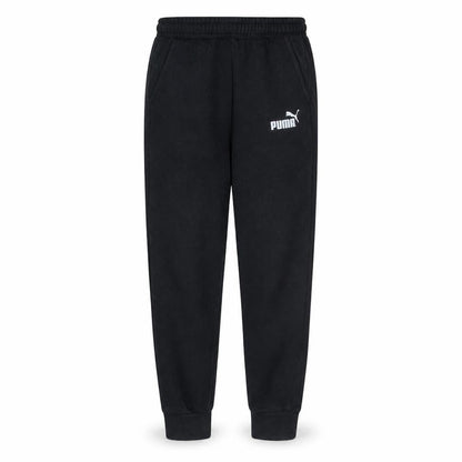 Mens UK Size S PUMA Regular Fit Jogger Black Trousers