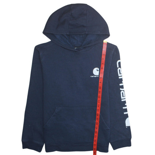 Womens UK Size 14-16 Carhartt Blue Pullover Hoodie