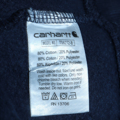 Womens UK Size 14-16 Carhartt Blue Pullover Hoodie