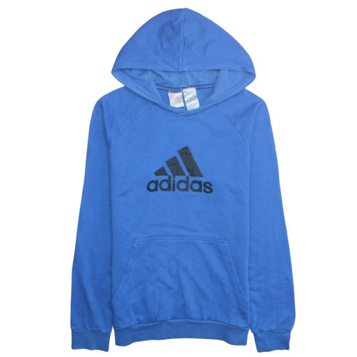 Boys UK Size 16 Years adidas Blue Pullover Hoodie