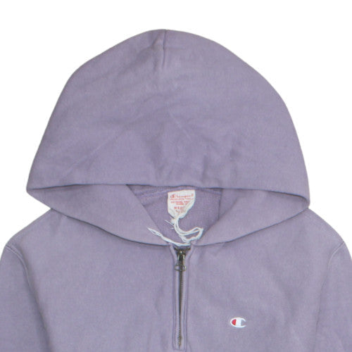 Womens UK Size M Champion Purple Pullover Hoodie