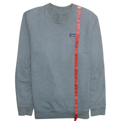 Mens UK Size L Patagonia Grey Pullover Sweatshirt