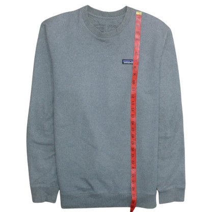 Mens UK Size L Patagonia Grey Pullover Sweatshirt