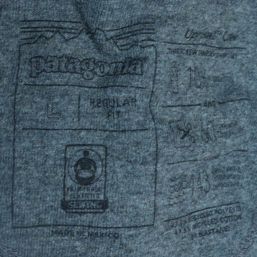 Mens UK Size L Patagonia Grey Pullover Sweatshirt