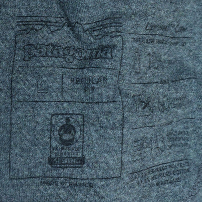 Mens UK Size L Patagonia Grey Pullover Sweatshirt