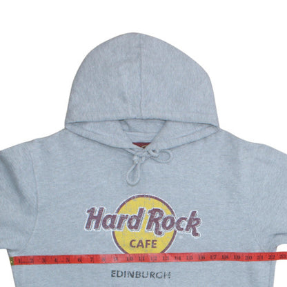 Mens UK Size L Hard Rock Cafe Grey Pullover Hoodie