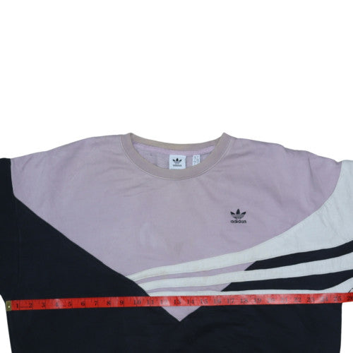 Womens UK Size 18 adidas Multicoloured Pullover Sweatshirt