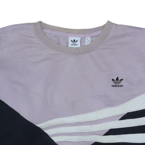 Womens UK Size 18 adidas Multicoloured Pullover Sweatshirt