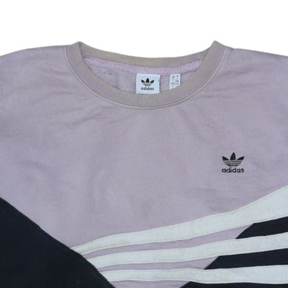 Womens UK Size 18 adidas Multicoloured Pullover Sweatshirt