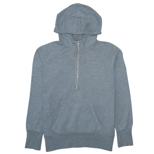 Mens UK Size XL Nike Grey 1/2 Zip Hoodie