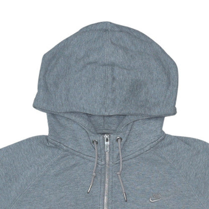 Mens UK Size XL Nike Grey 1/2 Zip Hoodie
