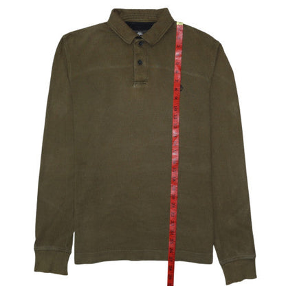 Mens UK Size S Timberland Green Henley Sweatshirt