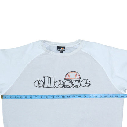 Mens UK Size L ellesse Grey Pullover Sweatshirt