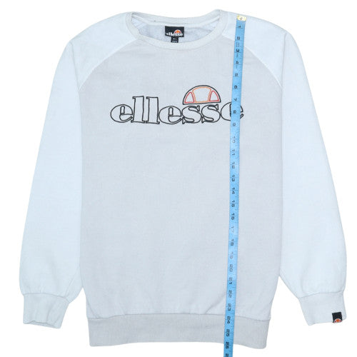 Mens UK Size L ellesse Grey Pullover Sweatshirt
