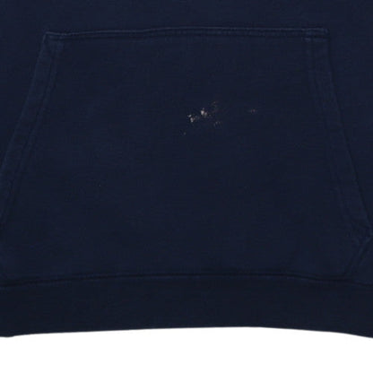Mens UK Size M Nike Blue Pullover Hoodie