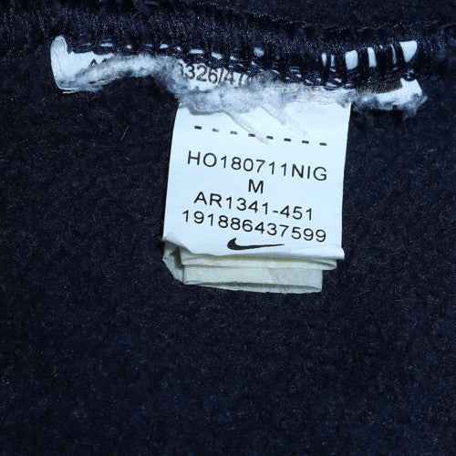Mens UK Size M Nike Blue Pullover Hoodie