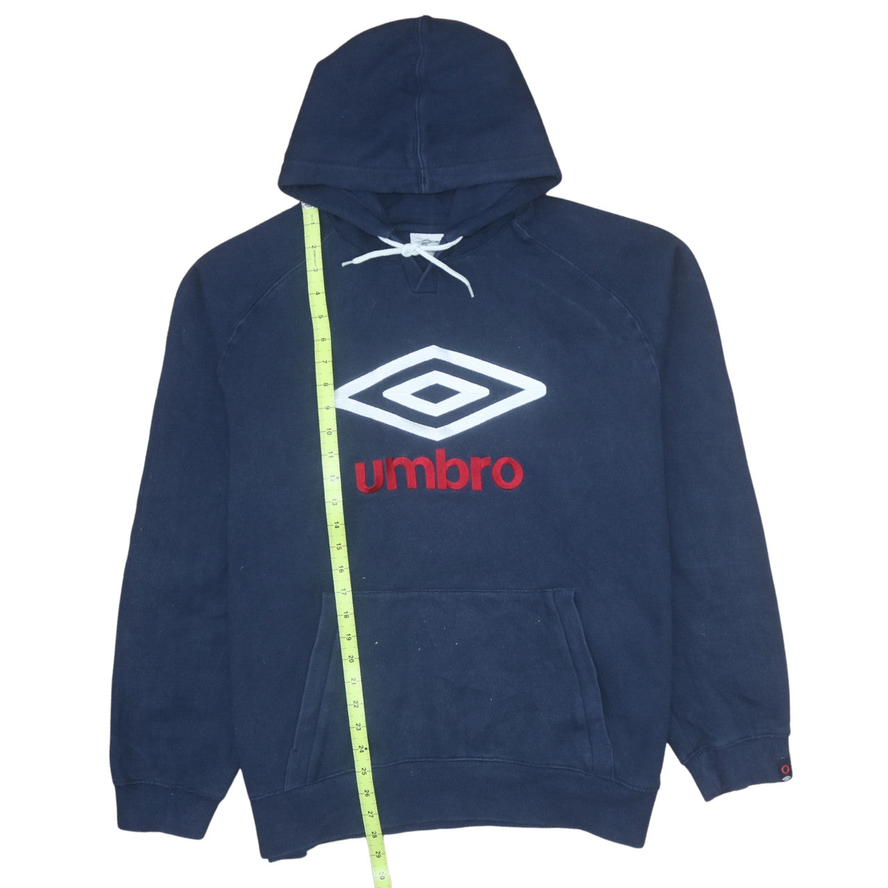 Womens UK Size 2XL Umbro Blue Pullover Hoodie