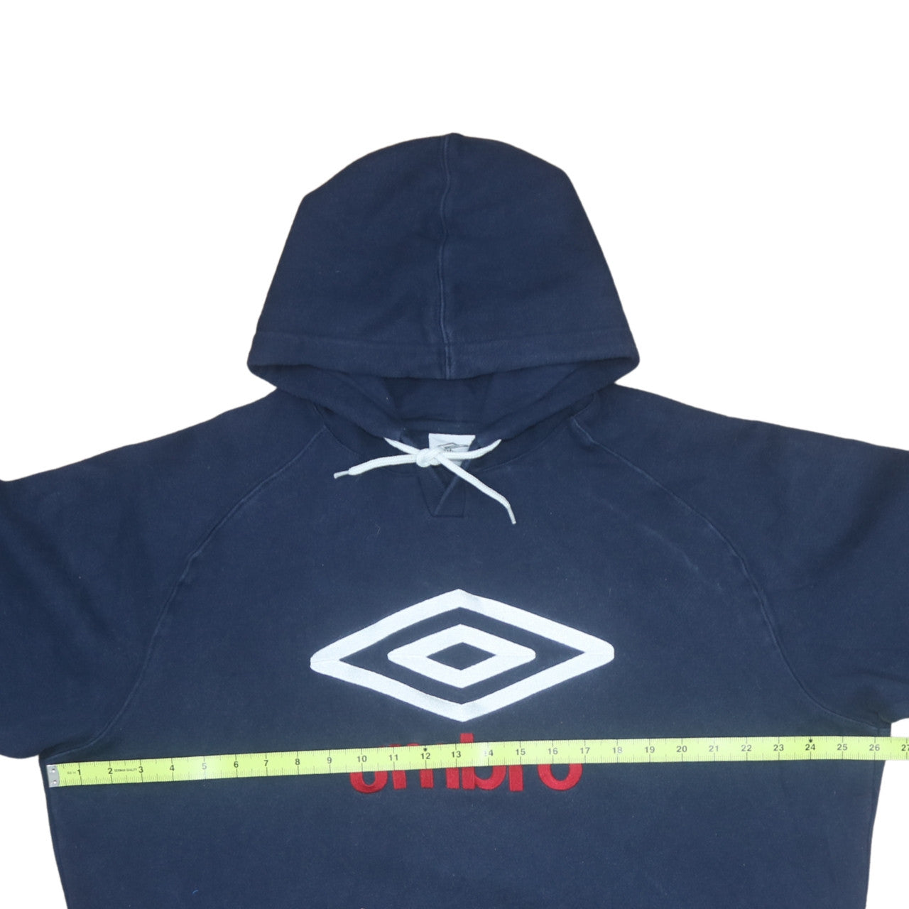 Womens UK Size 2XL Umbro Blue Pullover Hoodie