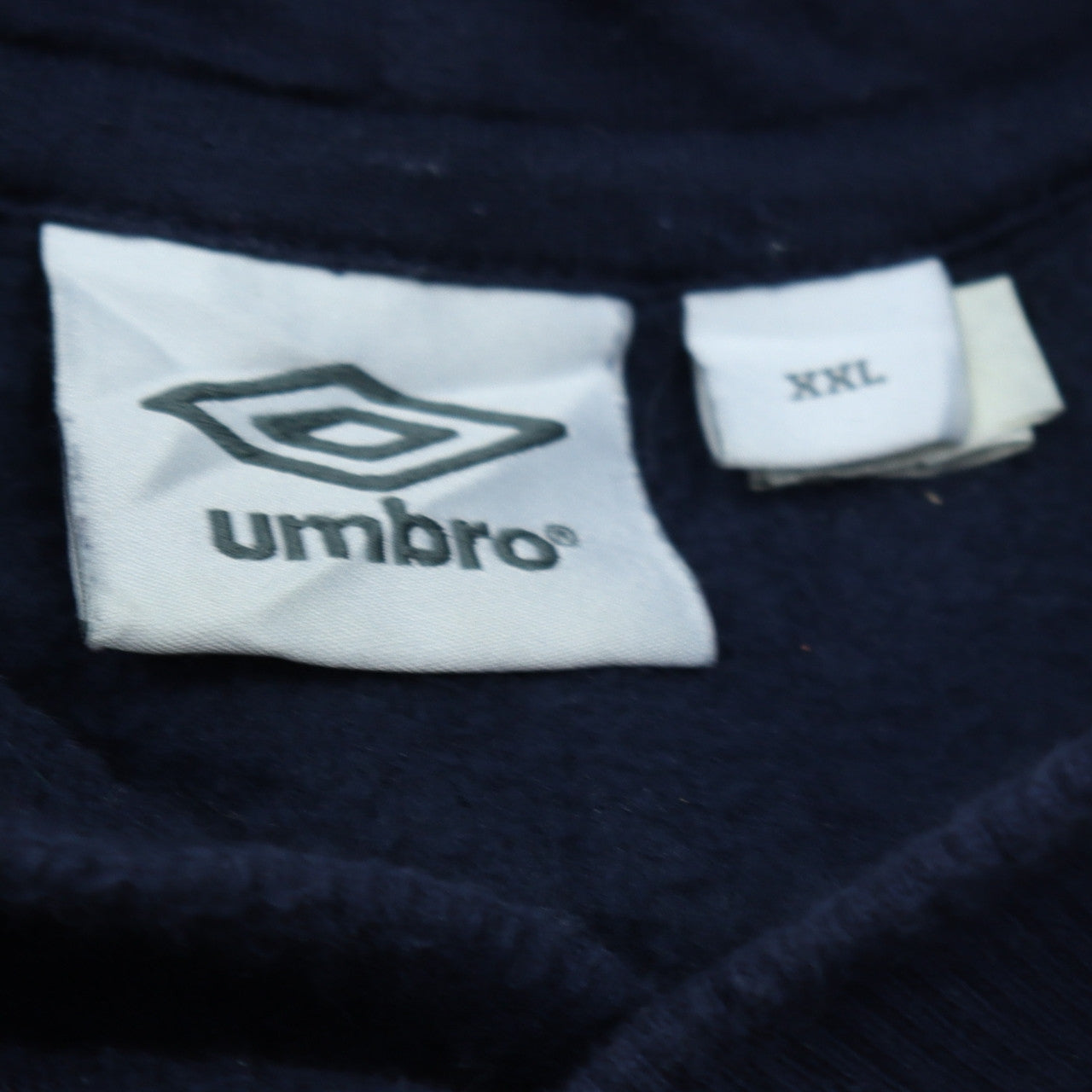 Womens UK Size 2XL Umbro Blue Pullover Hoodie