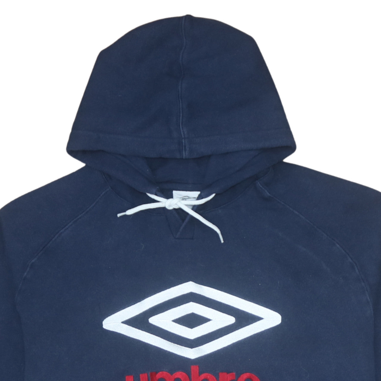 Womens UK Size 2XL Umbro Blue Pullover Hoodie