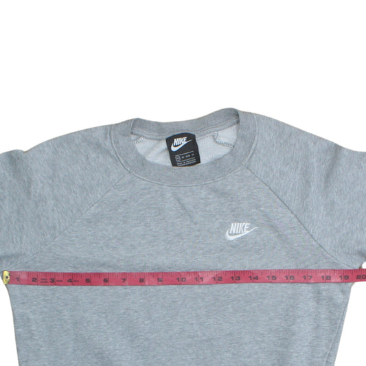 Womens UK Size XS Nike Grey Pullover Sweatshirt