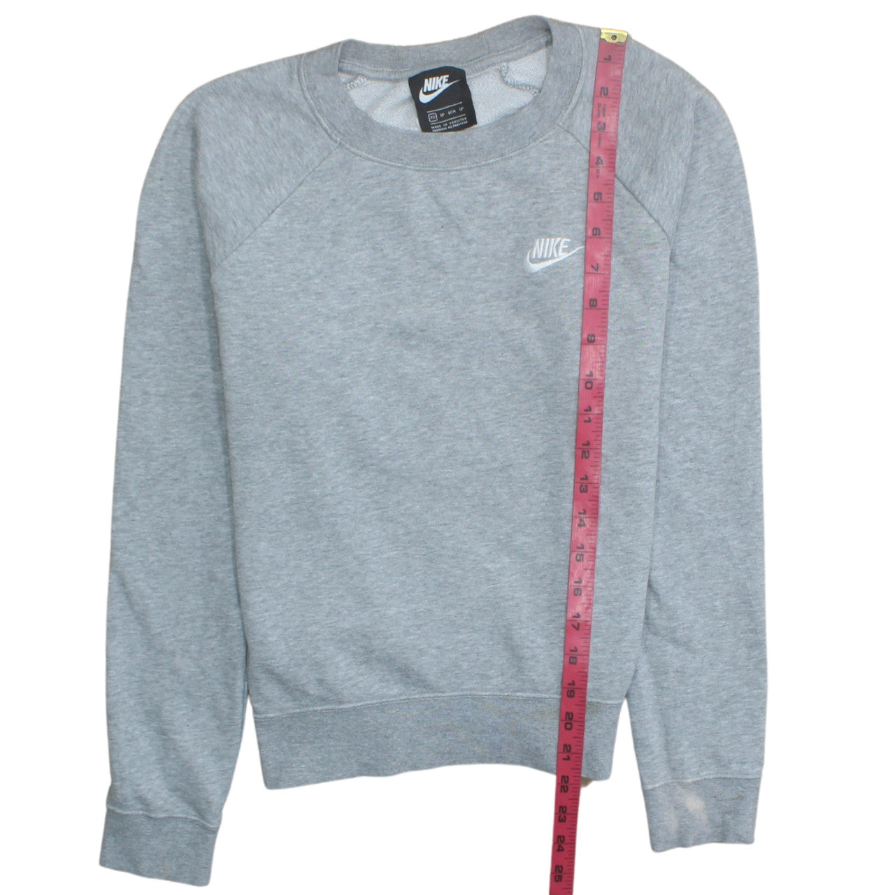 Womens UK Size XS Nike Grey Pullover Sweatshirt