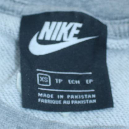 Womens UK Size XS Nike Grey Pullover Sweatshirt