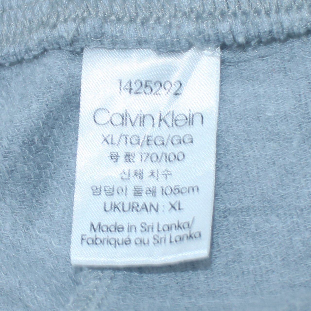 Mens UK Size XL Calvin Klein Regular Fit Jogger Grey Trousers