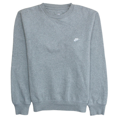 Mens UK Size M Nike Grey Pullover Sweatshirt