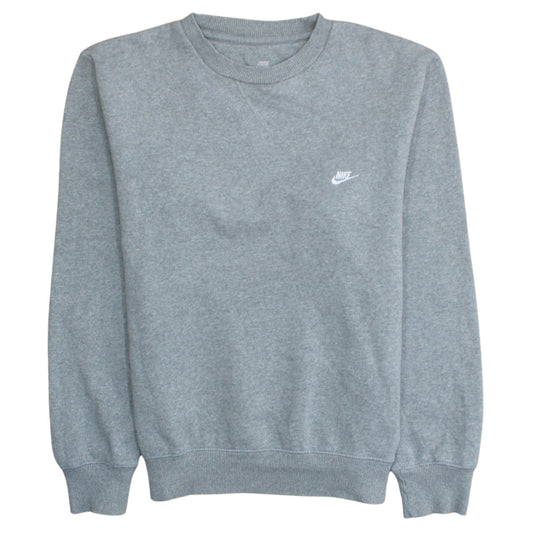 Mens UK Size M Nike Grey Pullover Sweatshirt