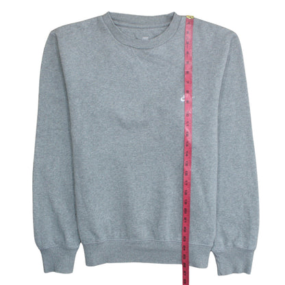 Mens UK Size M Nike Grey Pullover Sweatshirt
