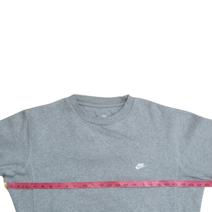Mens UK Size M Nike Grey Pullover Sweatshirt