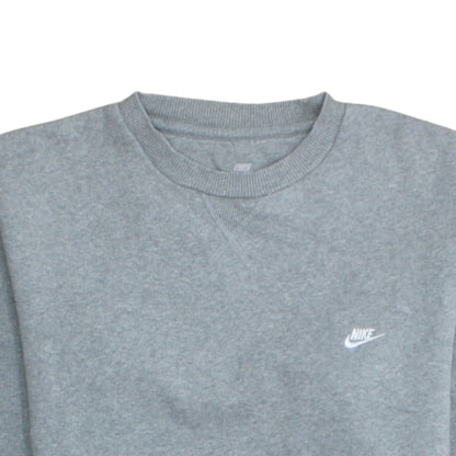 Mens UK Size M Nike Grey Pullover Sweatshirt