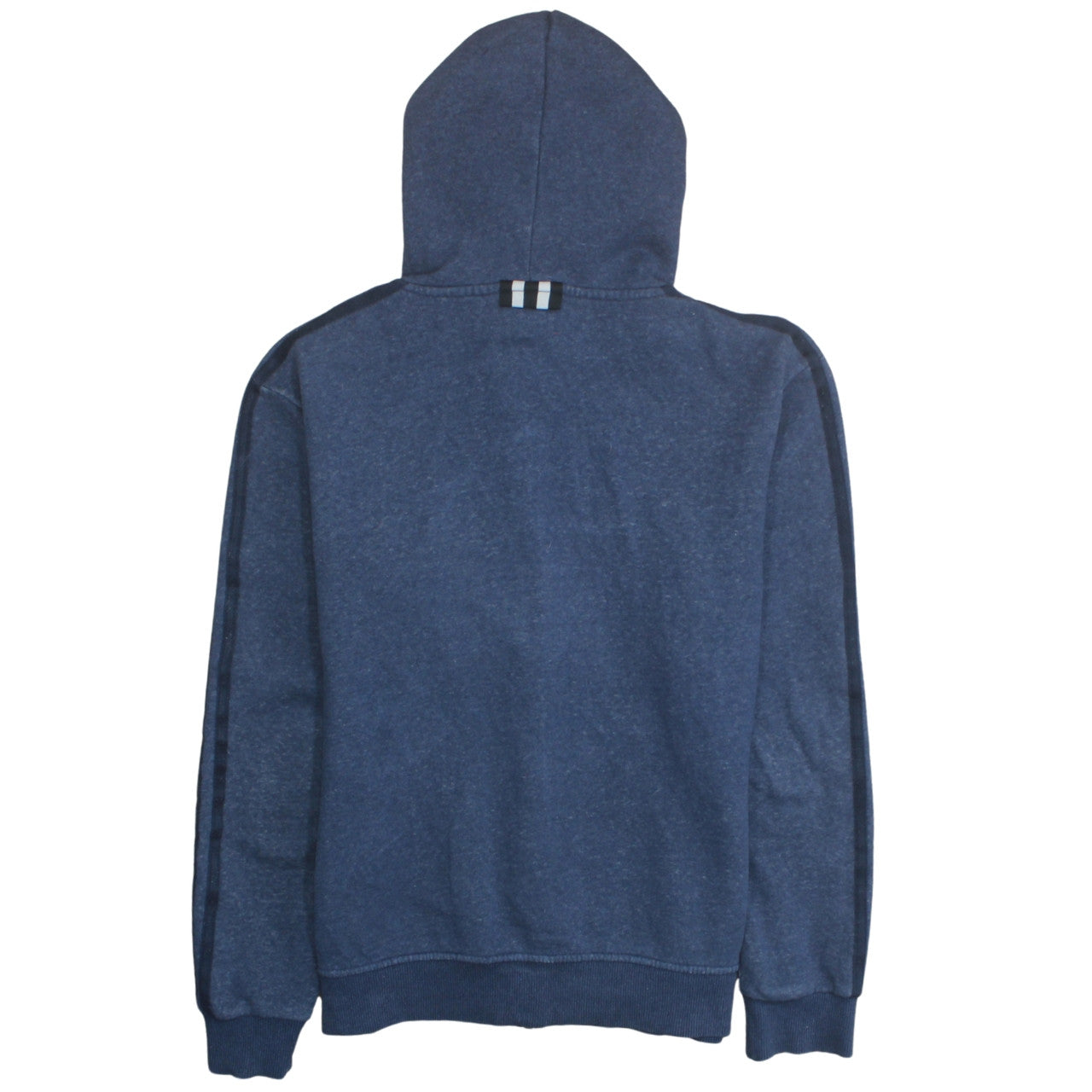 Mens UK Size M adidas Blue Full Zip Hoodie