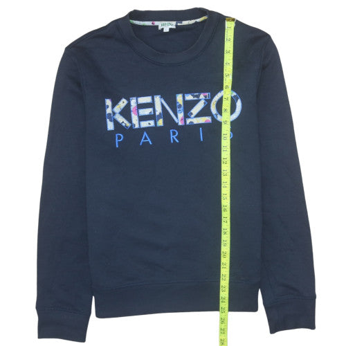 Mens UK Size L KENZO Blue Pullover Sweatshirt