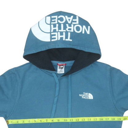 Mens UK Size XS The North Face Blue Pullover Hoodie