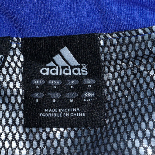 Mens UK Size S adidas Blue Pullover Sweatshirt