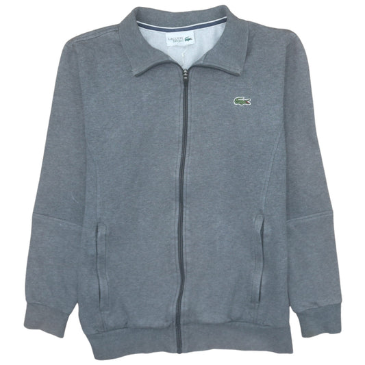 Mens UK Size S Lacoste Grey Gym & Training Running & Jogging Tennis Jacket