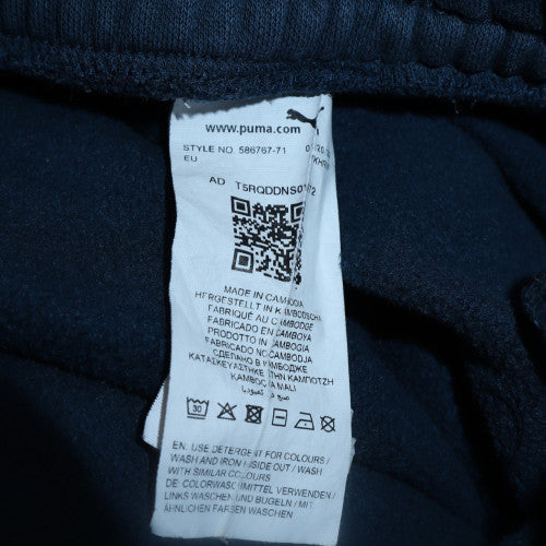 Mens UK Size S PUMA Regular Fit Sweatpants Blue Trousers