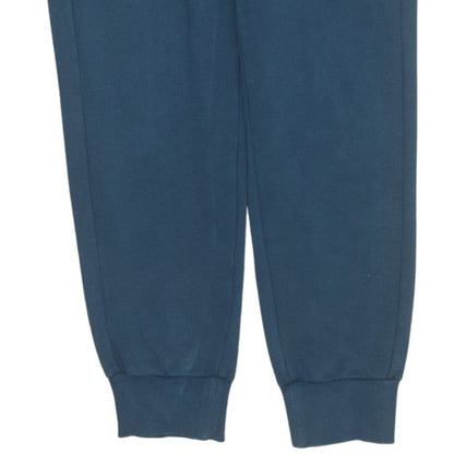 Mens UK Size S PUMA Regular Fit Sweatpants Blue Trousers
