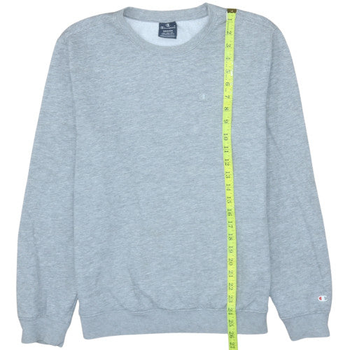 Mens UK Size M Champion Grey Pullover Sweatshirt