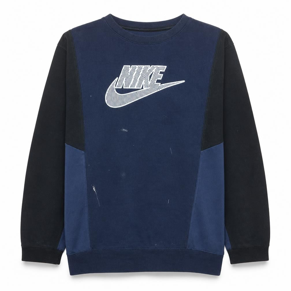 Mens UK Size L Nike Blue Pullover Sweatshirt