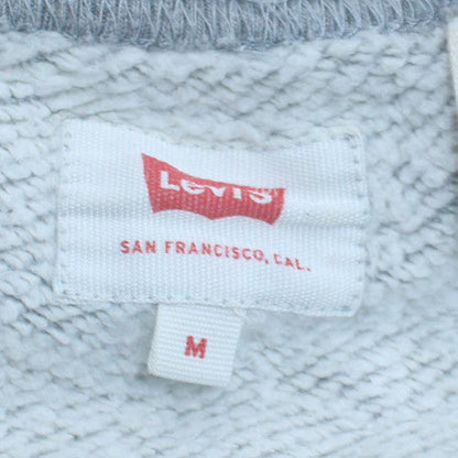 Mens UK Size M Levi's Grey Pullover Sweatshirt