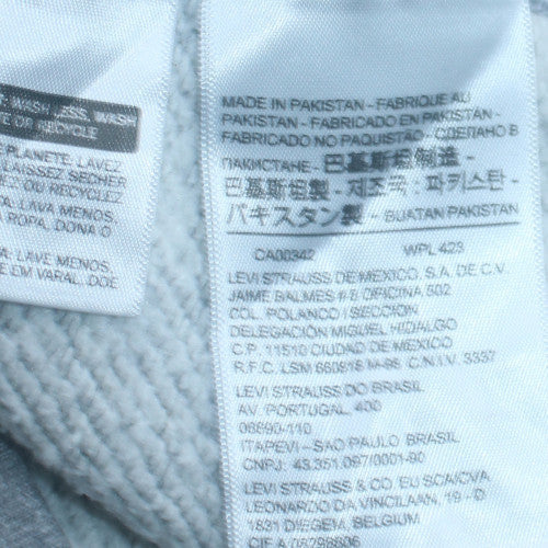 Mens UK Size M Levi's Grey Pullover Sweatshirt