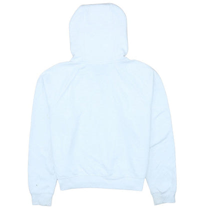 Womens UK Size M Nike White Pullover Hoodie