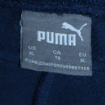 Puma Men’s Blue Fleece Jogger Sweatpants XL Activewear