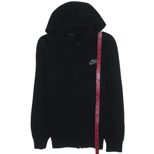 Mens UK Size M Nike Black Full Zip Hoodie