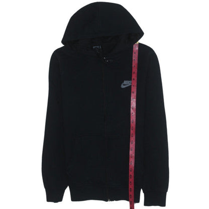 Mens UK Size M Nike Black Full Zip Hoodie