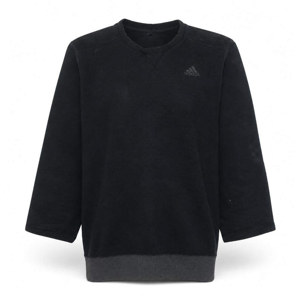 Mens UK Size M adidas Black Pullover Sweatshirt