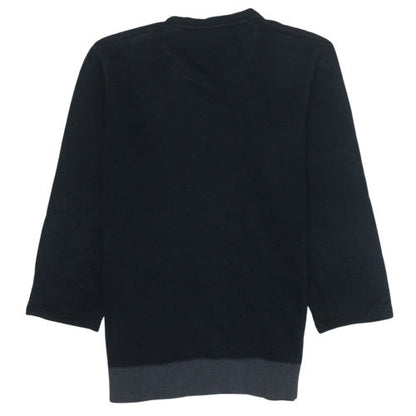 Mens UK Size M adidas Black Pullover Sweatshirt